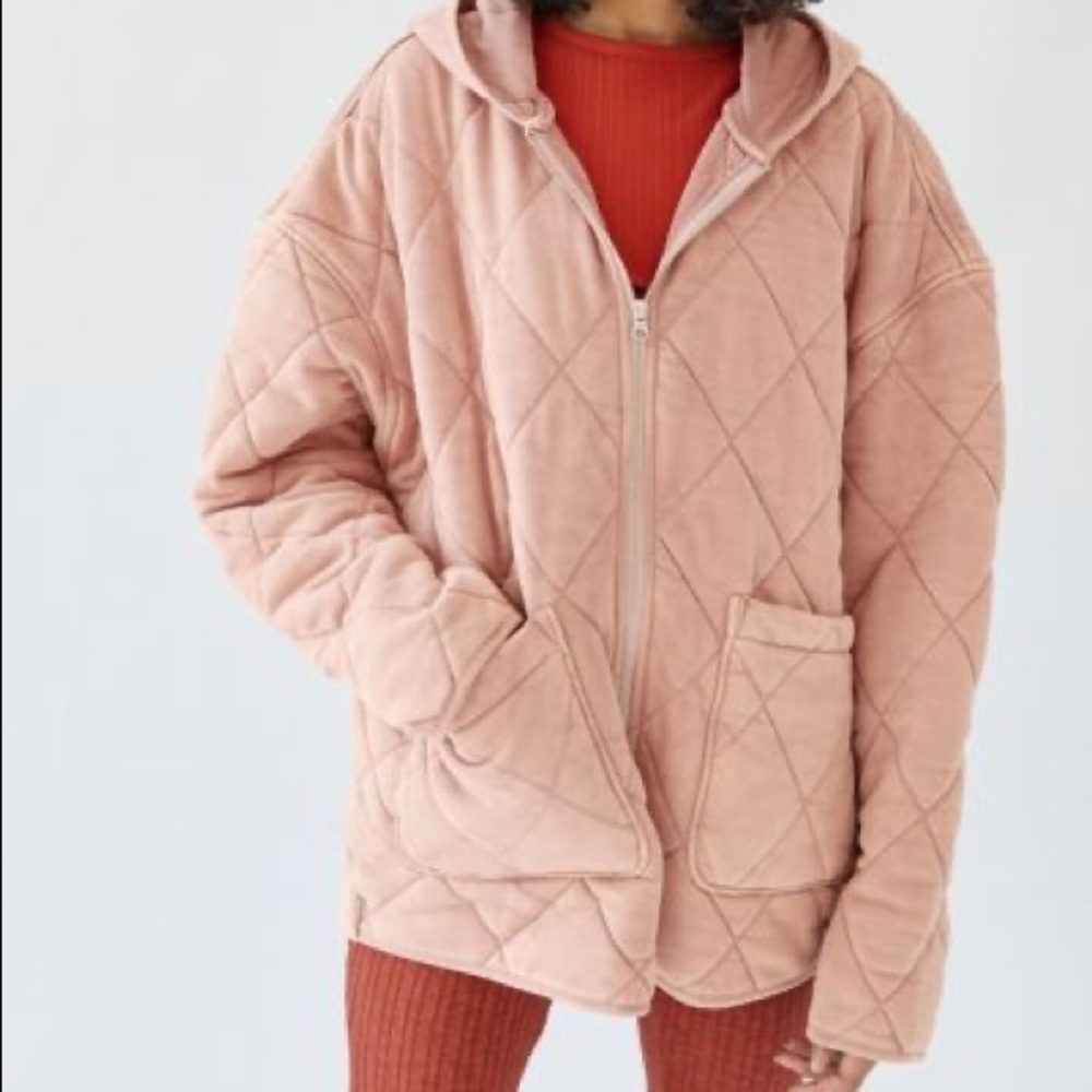 UO FREJA Quilted Jacket -Pink
